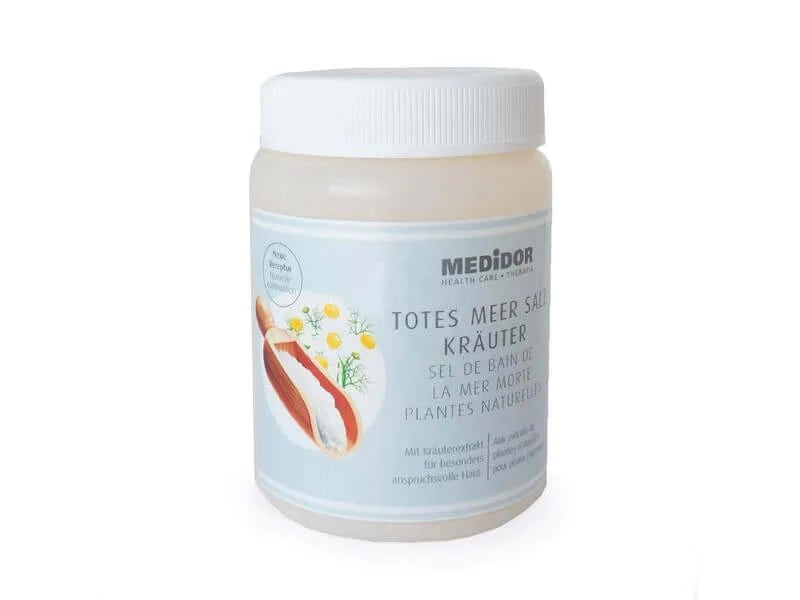 MEDiDOR Totes Meer Salz mit Kräutern 200 g - Kali-Shop
