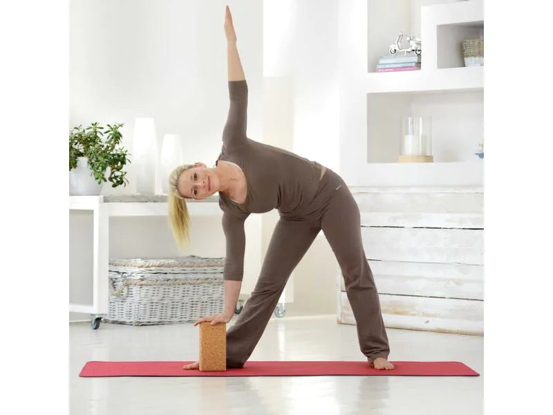 SISSEL Terra Yoga Mat Rot (PVC- und Latexfrei - allergikergeeignet) - Kali-Shop