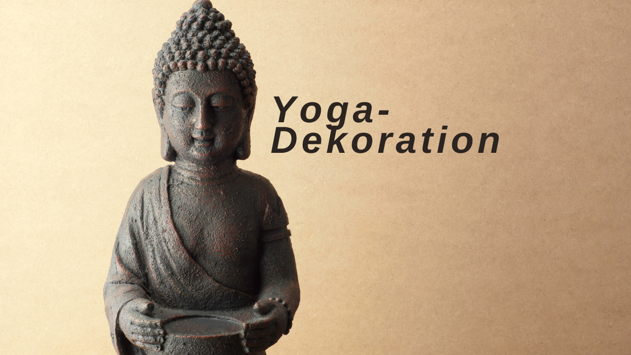 Yoga-Dekoration