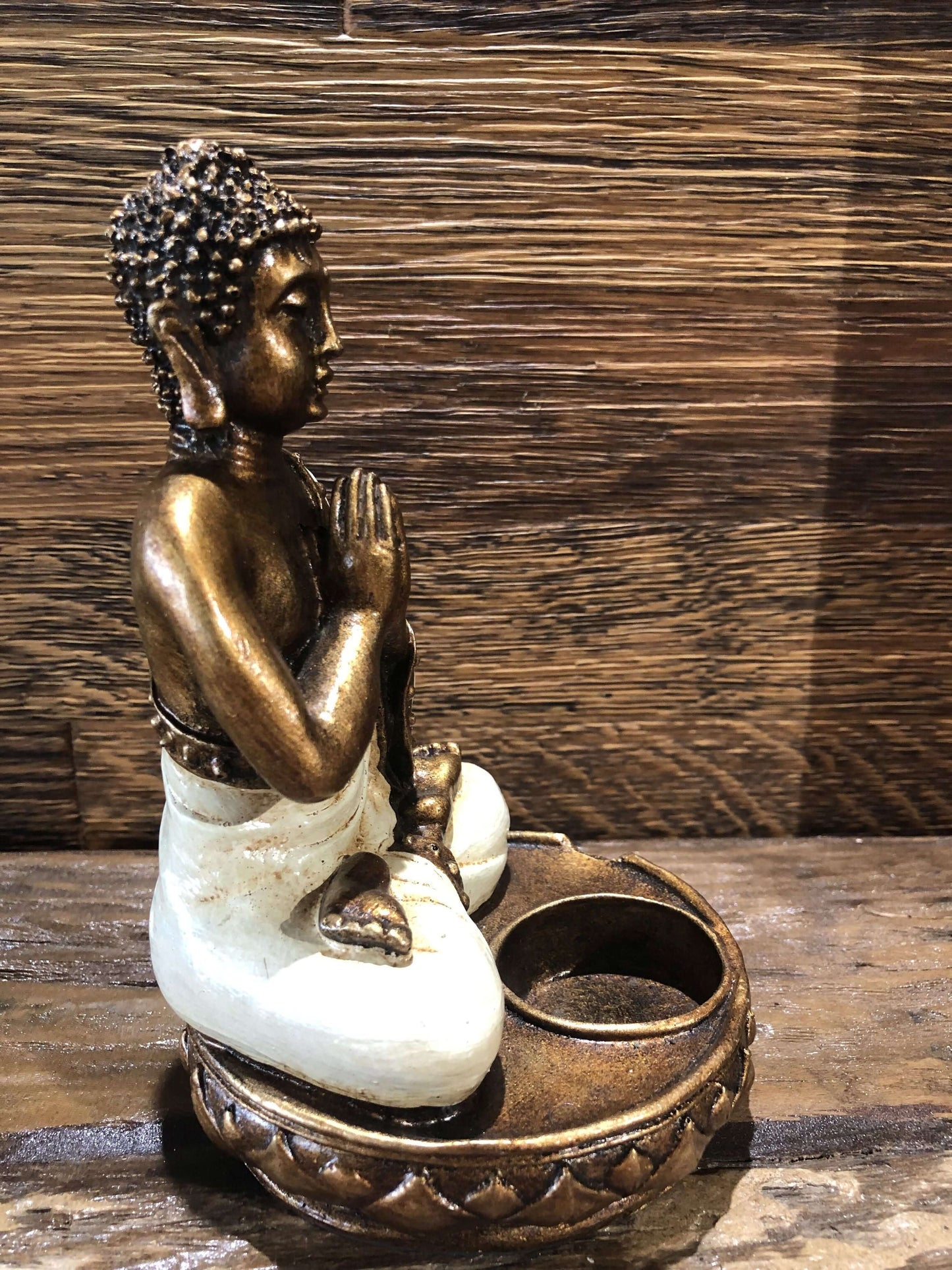 Buddhafiguren: Buddha Teelicht Kali-Shop