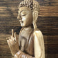 Buddhafiguren: Buddha aus Suar Holz (Gross) - Anjali Mudra Kali-Shop
