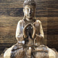 Buddhafiguren: Buddha aus Suar Holz (mittlere Grösse) - Anjali Mudra Kali-Shop
